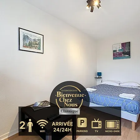 2 Personnes Avec Parking Et Balcon Proudhon Clermont-Ferrand