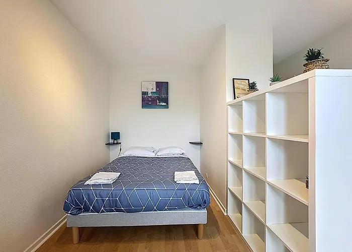 Апартаменты 2 Personnes Avec Parking Et Balcon Proudhon