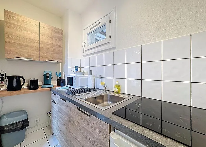 Апартаменты 2 Personnes Avec Parking Et Balcon Proudhon Клермон-Ферран